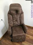 FAUTEUIL COQUILLE COULEUR CHOCO